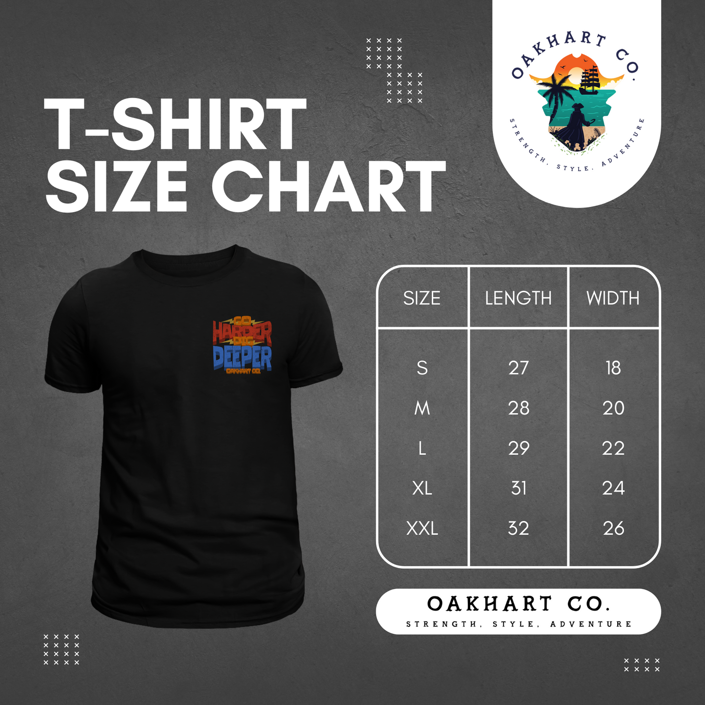 Go Harder, Dig Deeper T-Shirt