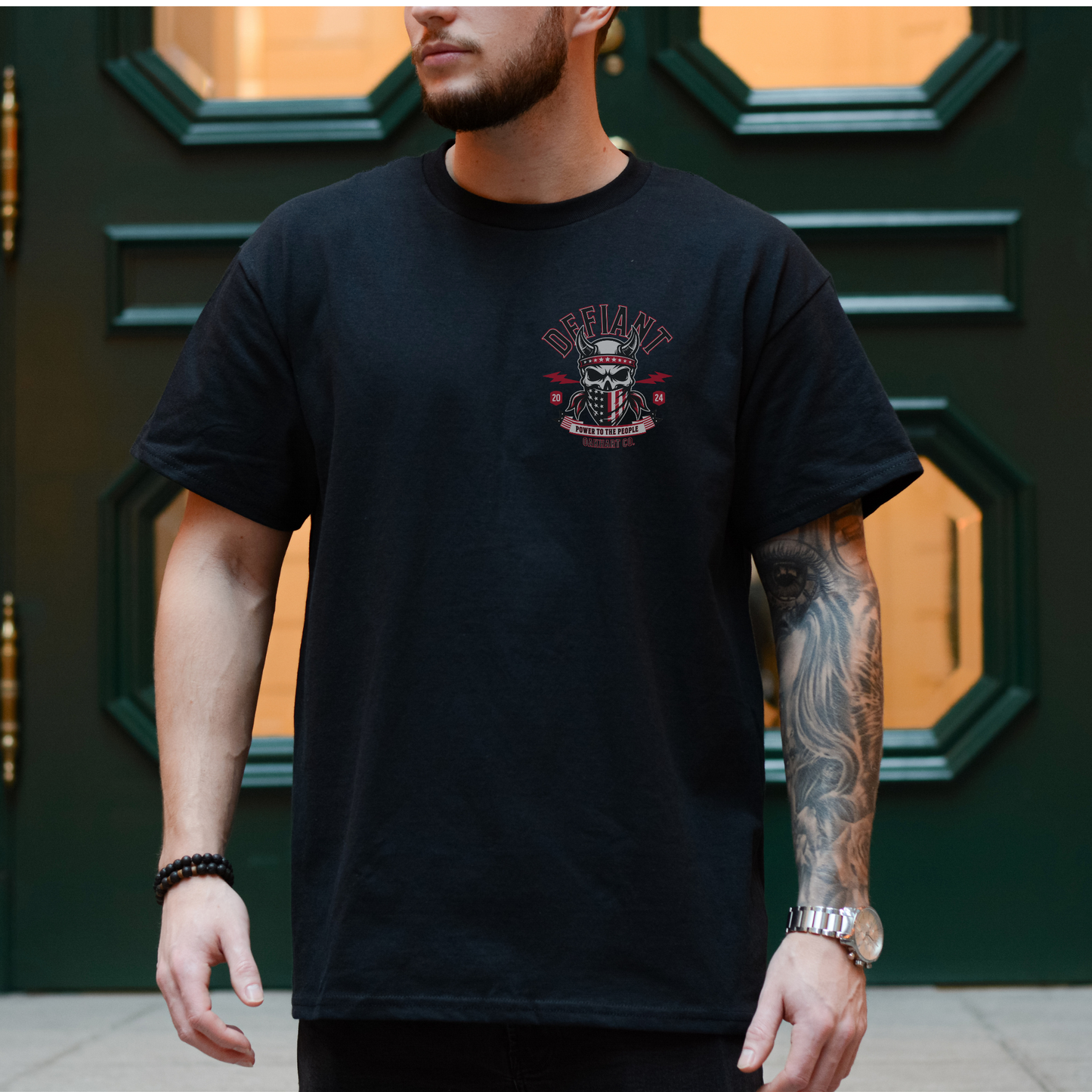 Defiant T-Shirt โ Power to the People