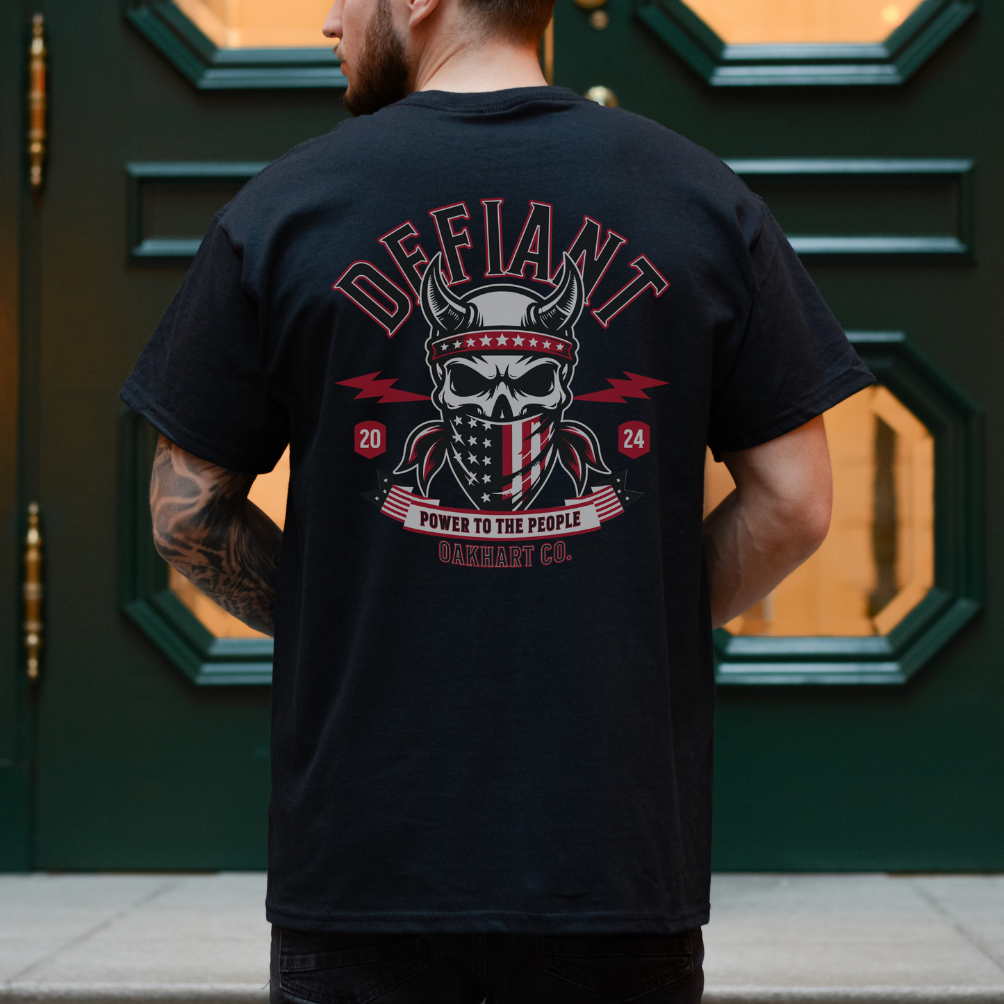 Defiant T-Shirt โ Power to the People