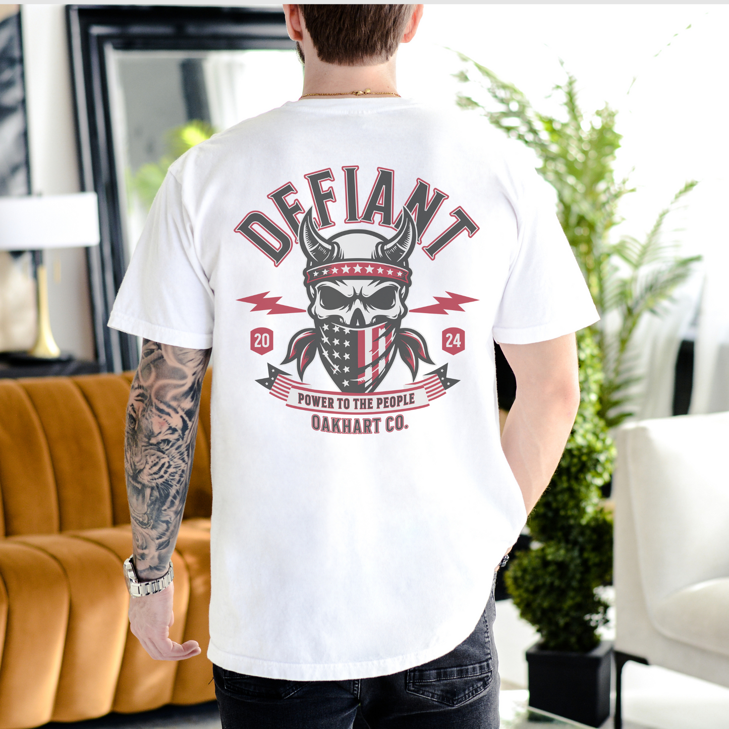 Defiant T-Shirt โ Power to the People