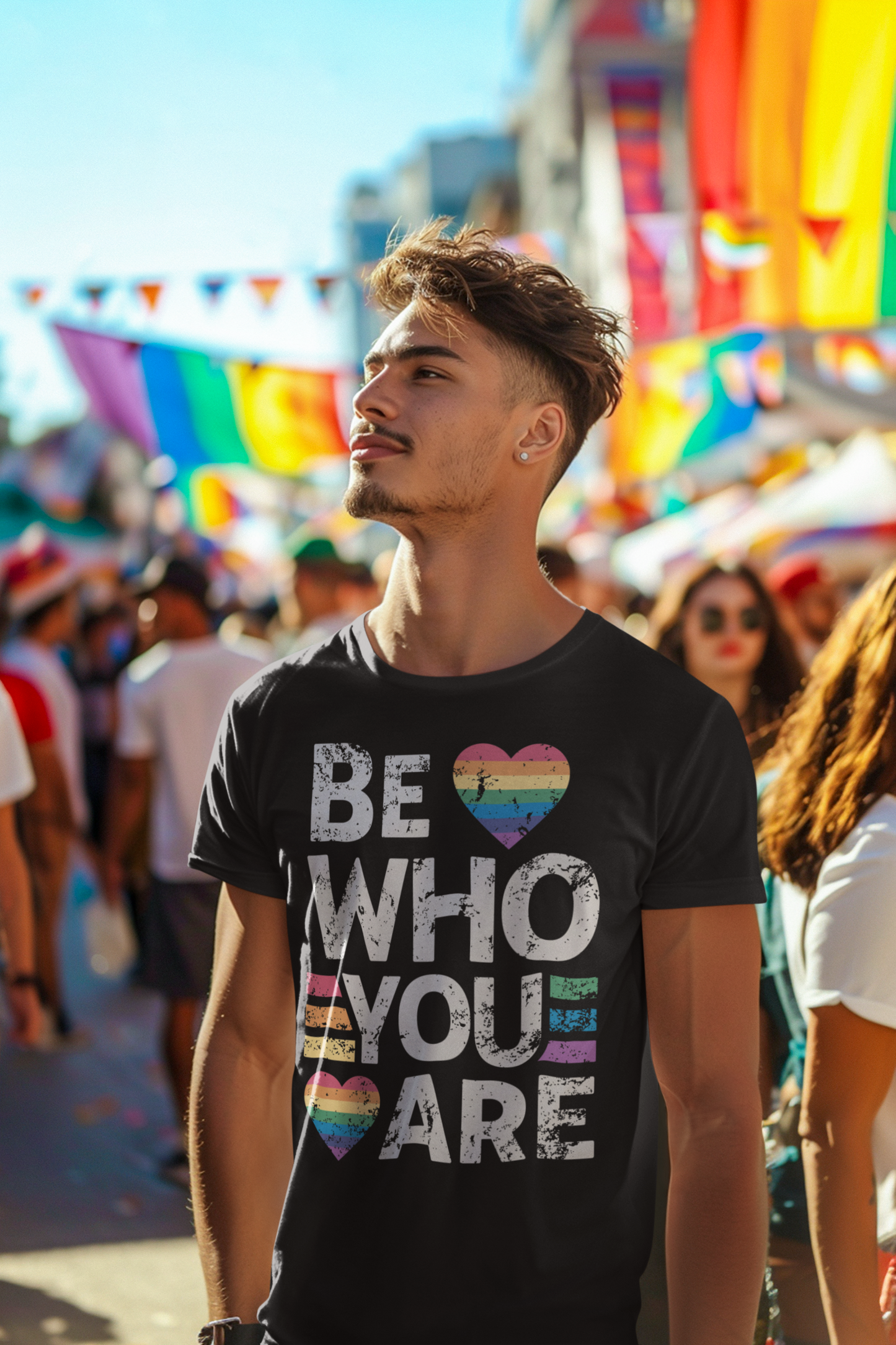 Be Who You Are T-Shirt | LGBTQ+ Pride Shirt