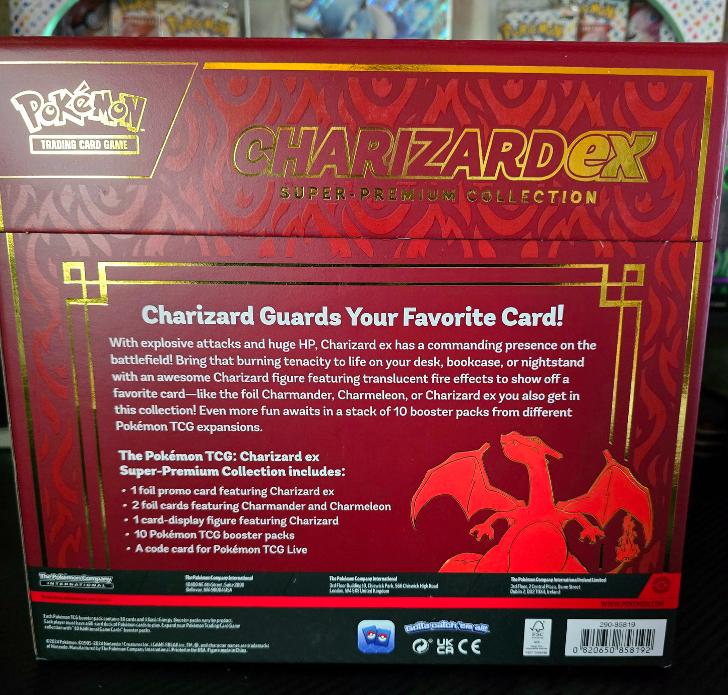 Pokémon TCG | Charizard EX Super-Premium Collection | Factory Sealed