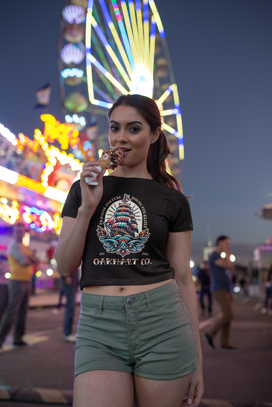 Chasing Fortune Crop Top