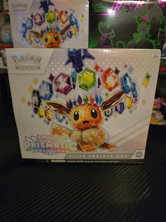 Pokemon TCG | Prismatic Evolutions Elite Trainer Box | Factory Sealed