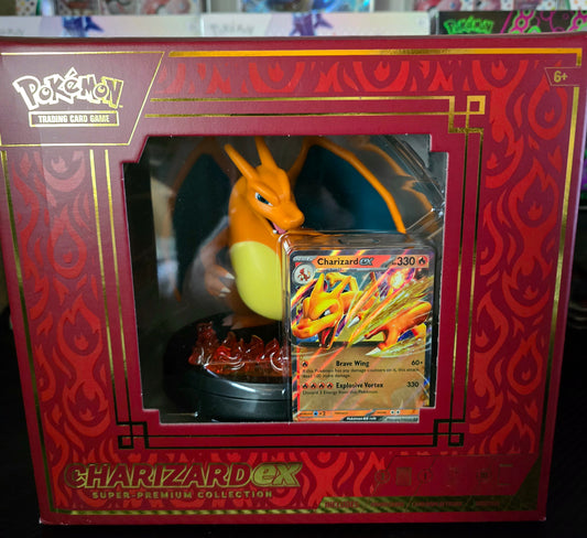 Pokémon TCG | Charizard EX Super-Premium Collection | Factory Sealed