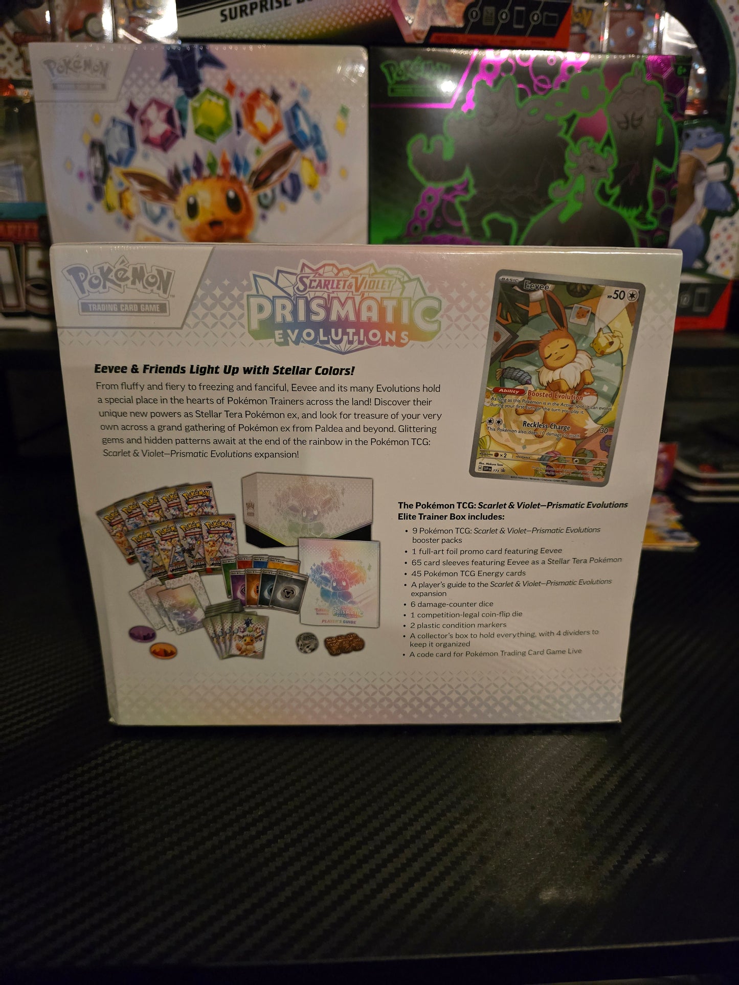 Pokemon TCG | Prismatic Evolutions Elite Trainer Box | Factory Sealed